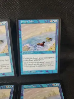 4x Dream Tides Visions NM Mtg Magic The Gathering See Detailed Pics Playset *** - Image 3