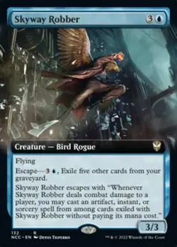Skyway Robber (Extended Art) [Streets of New Capenna Commander] Near Mint - Image 1