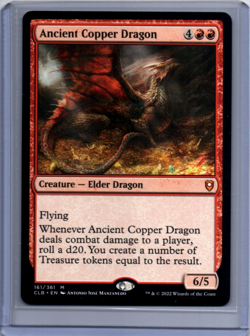 Magic Ancient Copper Dragon #161 Commander Legends: Battle for Baldur's Gate - Image 1