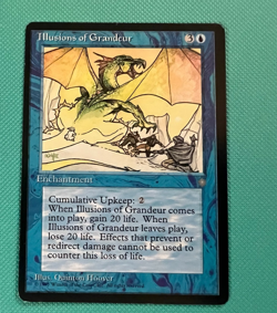 Illusions of Grandeur - Ice Age - MTG - Magic the Gathering - LP/MP - Image 1