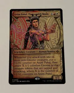 MTG Anim Pakal, Thousandth Moon - The Lost Caverns Of Ixalan SHOWCASE NM - Image 1