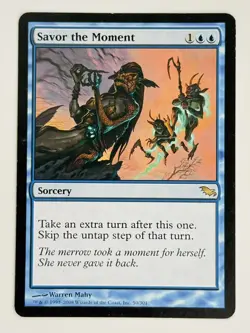 MTG Savor the Moment 50/301 NM Shadowmoor SHM - Image 1