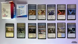 MTG Magic 60 Karten Deck Azorius Skies | Weiß Blau + Box & 100 Sleeves - Image 2