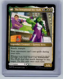 Jennifer Walters / The Sensational She Hulk MTG Marvel Super Heroes M0018 - Image 1