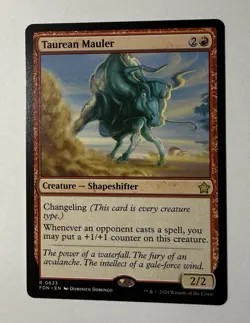 Taurean Mauler #633 (NM) Foundations FDN Magic MTG - Image 1