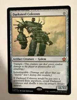 Darksteel Colossus #671 (NM) Foundations FDN Magic MTG - Image 1