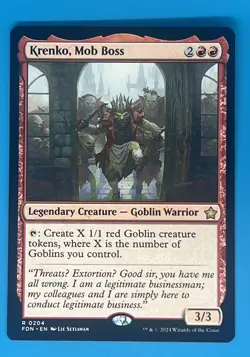 Krenko, Mob Boss Foundations Regular - Image 1