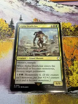1x Alpha Deathclaw NM Eng MTG - Fallout - Image 1