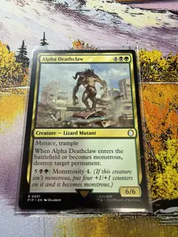 1x Alpha Deathclaw NM Eng MTG - Fallout - Image 2