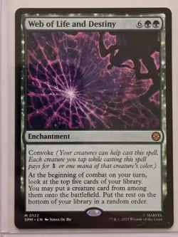 Web of Life and Destiny Spider-Man NM MTG - Image 1