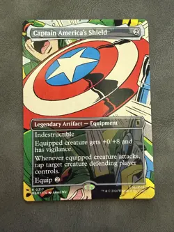 Captain America's Shield (Borderless) (0317) Marvel Super Heroes - Image 1