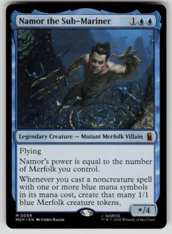 Namor the Sub-Mariner Mythic Marvel Super Heroes 69 MTG Near Mint 2026 - Image 1