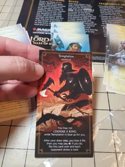 MTG Lord Of The Rings LOTR *RARE* COMMANDER PARTY STORE EXCLUSIVE KIT Magic - Image 4