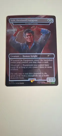 Puresteel Paladin (Ash, Destined) - NM FOIL - Secret Lair - SLD 1352 - MTG Magic - Image 1