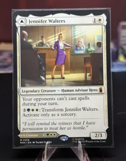 Jennifer Walters 18 Mythic Marvel Super Heroes Magic: The Gathering NM MSH - Image 1