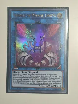 YuGiOh TCG Herald of Mirage Lights DUOV-EN011 Ultra Rare 1st Edition NM - Image 1