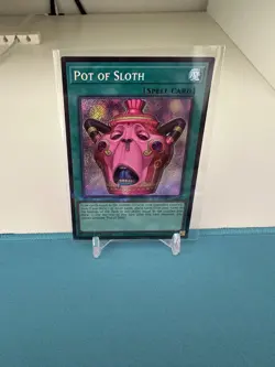 Yu-Gi-Oh! Pot of Sloth Spell 1st Ed Secret Rare Foil EN - CORI-EN061 - Image 3