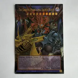 Yu-Gi-Oh! The Chaotic Phantasmal Sacred Beasts Ultra Overframe CORI-ENO29 1st Ed - Image 1