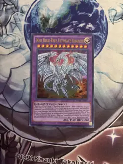 (YT) Yugioh Neo Blue-Eyes Ultimate Dragon MVP1-EN001 Ultra Rare Unlimited VLP - Image 1