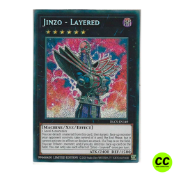 Yugioh - Jinzo Layered - DLCS-EN149 - EN - PROMO - OVP - SEALED - NEW - Image 1