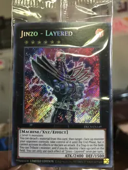 Yugioh - Jinzo Layered - DLCS-EN149 - EN - PROMO - OVP - SEALED - NEW - Image 3
