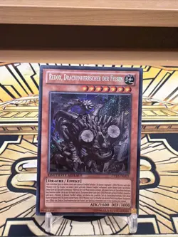 Yugioh REDOX, Drachenherrscher der Felsen Secret Rare CT10-DE003 - Image 1