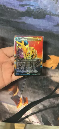 The Soul Stone (Borderless) Marvel's Spider-Man Foil - Image 1