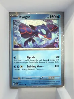 Kyogre (Cosmos Holo) Holo Rare Miscellaneous Cards & Products 034/132 NM - Image 1