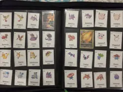 Pokedex Vault X Binder 16 Pocket With 36 Cards And All Pokemon Placeholders - Image 3
