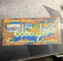 Nintendo Pokemon TCG Southern Islands Japanese Sealed Pack 3 Cards 1998 - Image 1