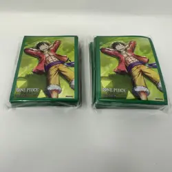 ONE PIECE TCG Official Card Sleeves ST21 EX Deck Monkey Luffy - 2 packs 140 - Image 2