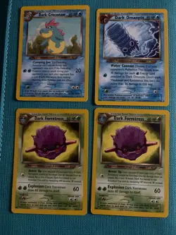 Dark Pokemon - 8 Card Lot - Neo Destiny & Team Rocket - Vintage - Pokemon TCG - Image 4