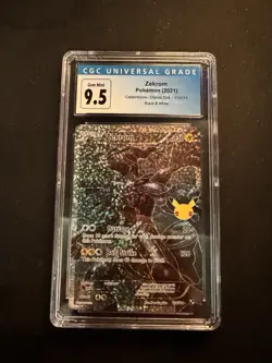Zekrom Celebrations Classic Collection Holofoil Card 114/114 CGC 9.5 - Image 1
