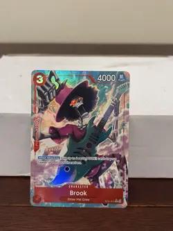 Brook ST21-012 Gear 5 Foil Holo Alt Art Parallel One Piece TCG Card NM/M - Image 1