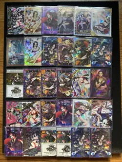 Lot of 30 Boa Hancock One Piece Anime Trading Cards Waifu Cards - Image 1