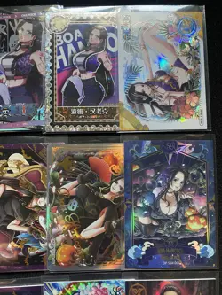 Lot of 30 Boa Hancock One Piece Anime Trading Cards Waifu Cards - Image 4