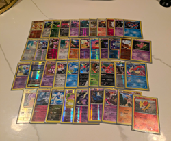 Nintendo Pokemon TCG Card Lot Holo/Reverse Holo Rayquaza Mew Gengar LP - Image 1