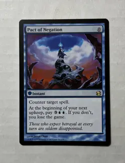 Pact of Negation X1-NM/M Pack Fresh-Modern Masters 2013 MTG Magic Card English - Image 1