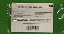 *SEALED* Chicago Field Museum Archeops card Pokemon Fossil Museum - Image 2