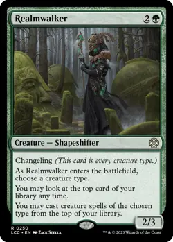 Realmwalker R Commander: The Lost Caverns of Ixalan Creature Shapeshifter 250 - Image 1