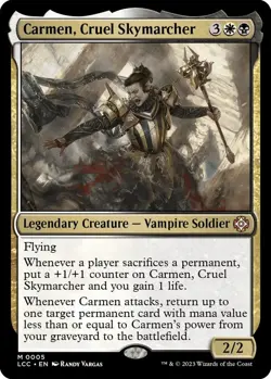 Carmen, Cruel Skymarcher M Commander: The Lost Caverns of Ixalan Foil 5 - Image 1