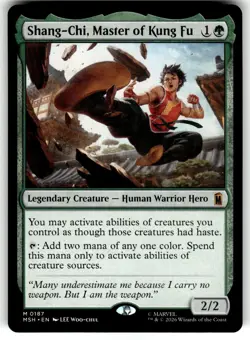 Shang-Chi, Master of Kung Fu 187 Marvel Super Heroes Magic: The Gathering NM - Image 1