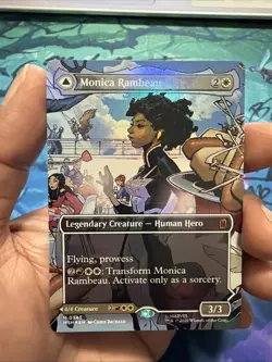 Monica Rambeau (Borderless) (0345) Marvel Super Heroes Foil - Image 1