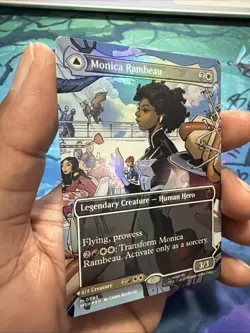 Monica Rambeau (Borderless) (0345) Marvel Super Heroes Foil - Image 2