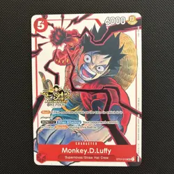 One Piece TCG - Monkey.D.Luffy 3rd Anniversary Promo - Image 1