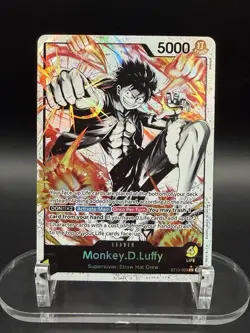 🔥 Monkey D. Luffy ST13-003 Parallel Leader Alt Art English One Piece OP NM 🔥 - Image 1