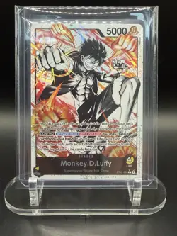 🔥 Monkey D. Luffy ST13-003 Parallel Leader Alt Art English One Piece OP NM 🔥 - Image 5