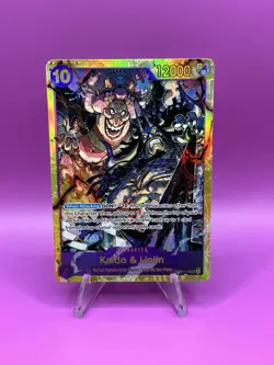 One Piece CCG Kaido & Linlin OP08-119 SEC - English - NM+ - Image 1