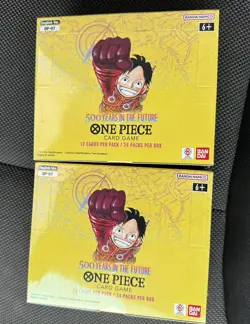 One Piece TCG 500 Years In The Future Booster Box OP07 BRAND NEW SEALED IN HAND - Image 1
