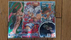 One Piece Learn Together Deck Set New Sealed - Image 1